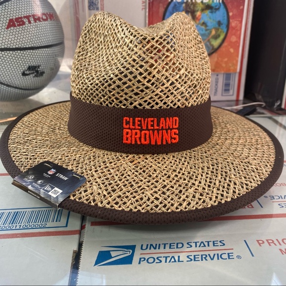 🆕 New Era Cleveland Browns Straw Hat